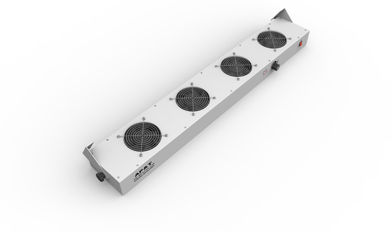 Ionizador de arriba antiestático del retiro de polvo, ventiladores ionizantes del ahorro de energía